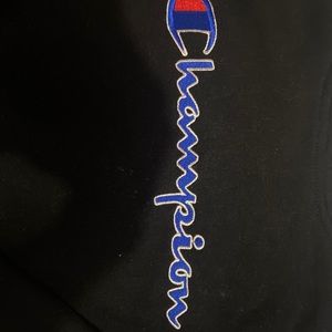 never worn embroidered champion hoodie